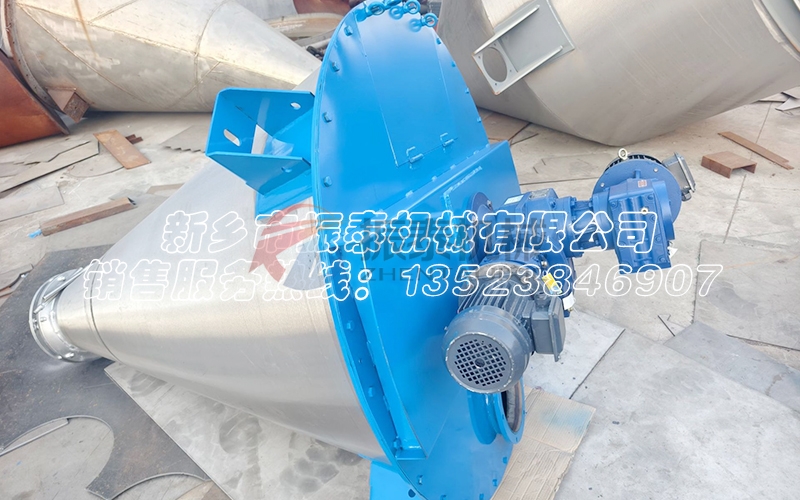 硅藻泥粉體雙螺旋錐形混合機：技術創新與行業應用深度解析